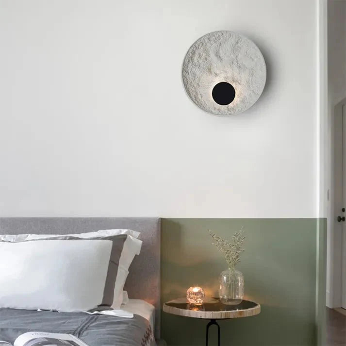 Ronde Maanbol Wandlamp