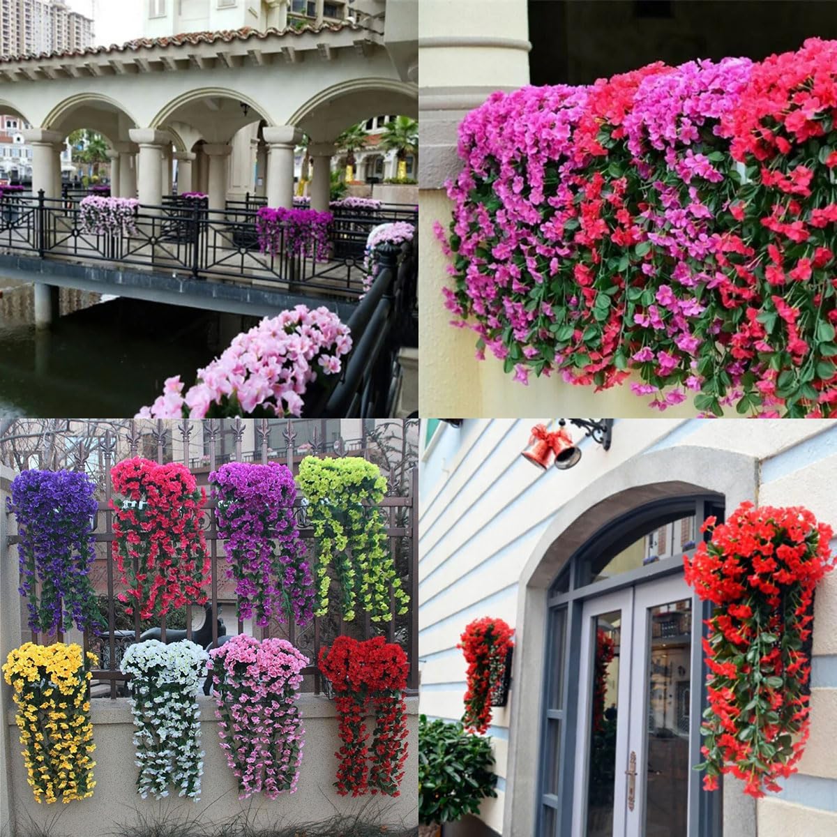 ViraOrch | Faux Orchidee Cascade - Realistische zijden orchidee bloemen