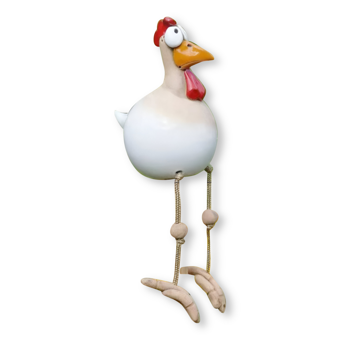 Cluckoo | Eigenzinnig tuinornament met kippen - Weerbestendig boerderijdierbeeldje