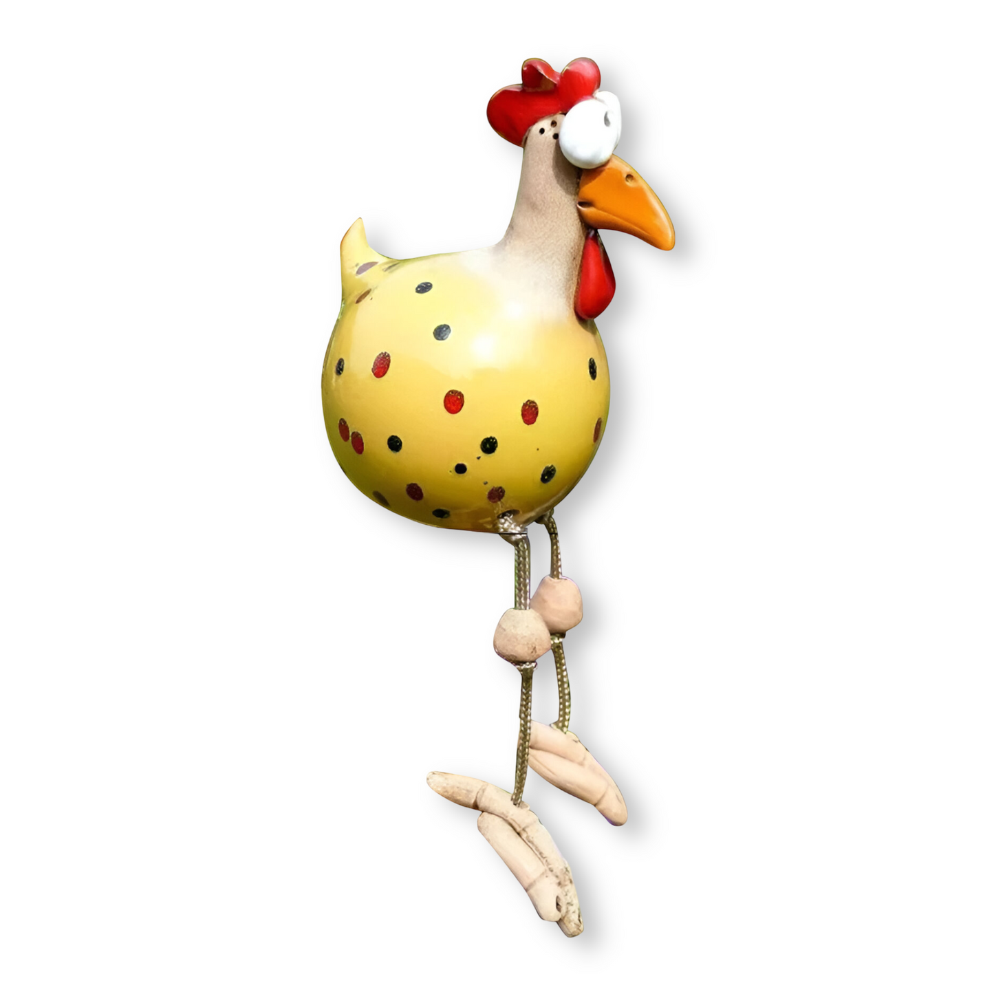 Cluckoo | Eigenzinnig tuinornament met kippen - Weerbestendig boerderijdierbeeldje