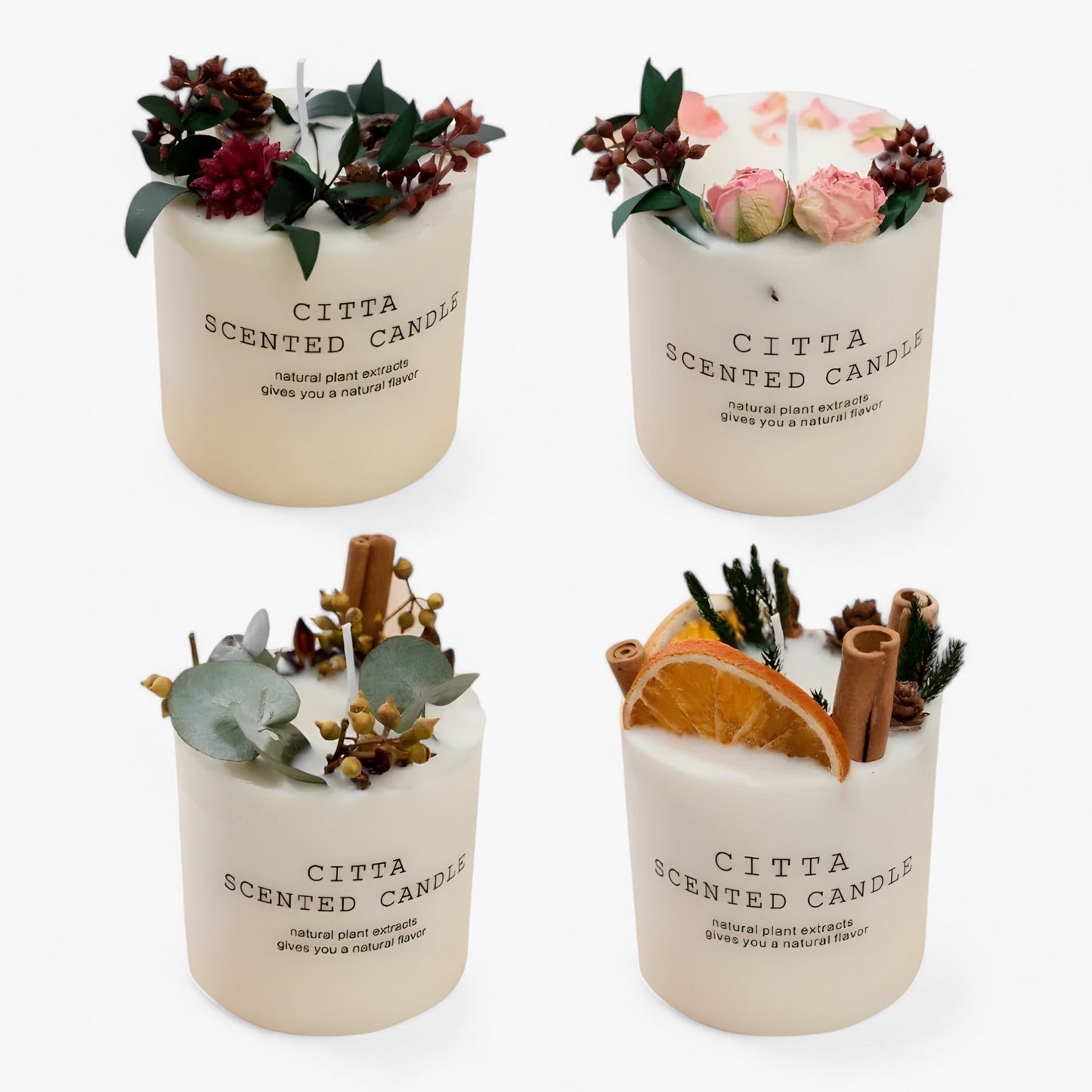 Lelie - Sojawas Geurkaars - Ontspannende Aromatische Decoratie voor Feestdagen en Bruiloften