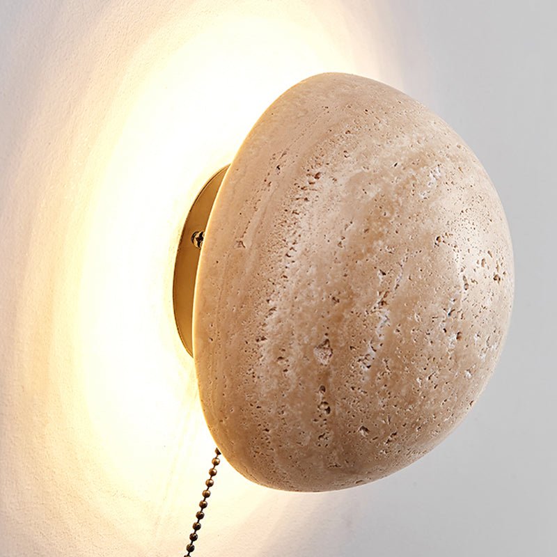 Wandlamp in Scandinavische crèmestijl