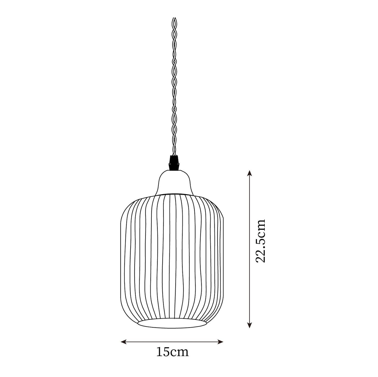 Sidra Keramische Hanglamp