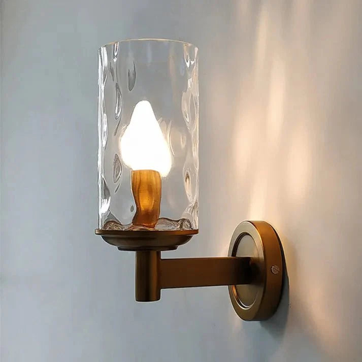 Klassieke Retro Glazen Wandarmatuur