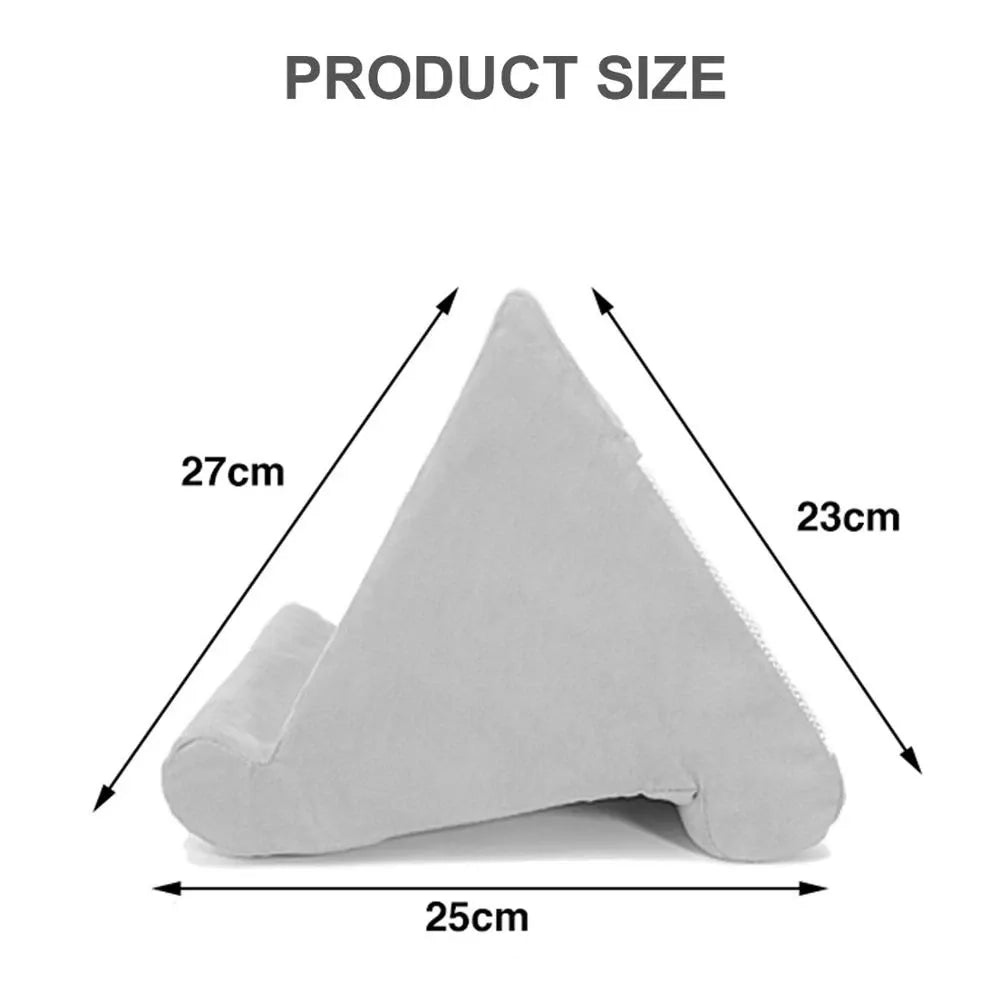 ReadRest | Comfortabele Tablet & E-Reader Kussenstandaard - Ergonomische Zachte Schuimstandaard voor Handenvrij Lezen & Kijken