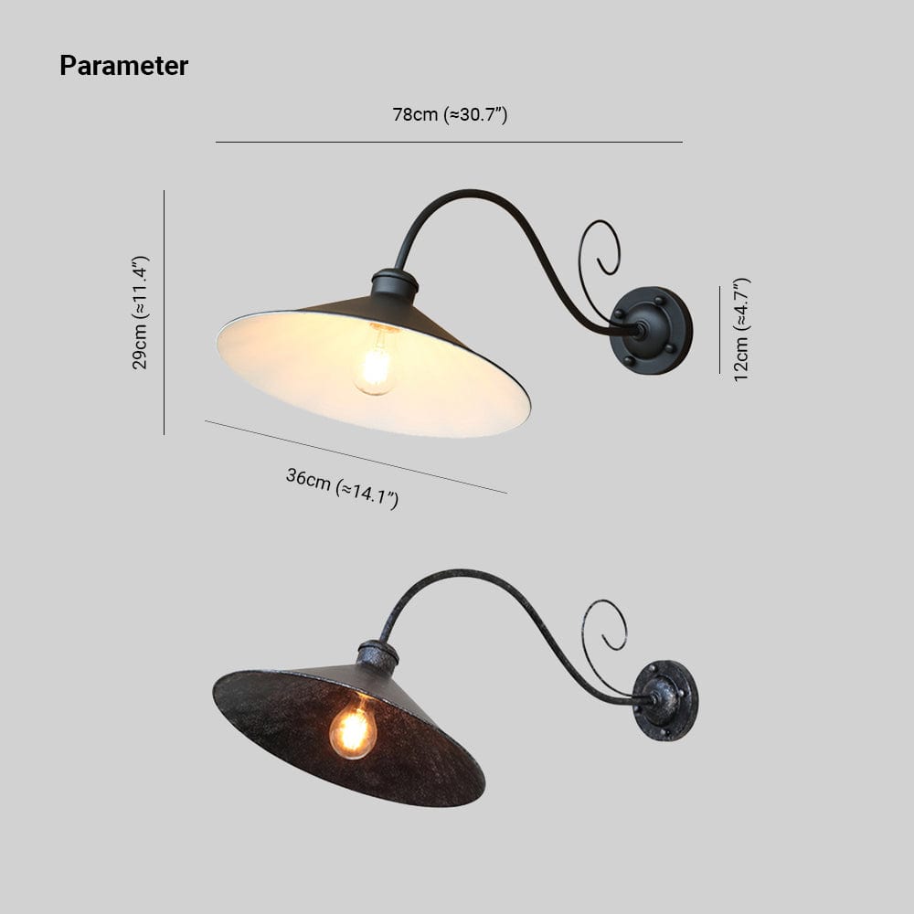 Alessio Vintage IP65 Waterdichte Buitenverlichting