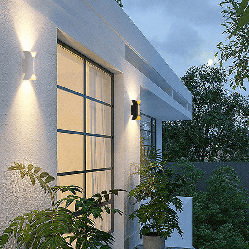 Buiten Waterdichte LED Aluminium Wandlamp