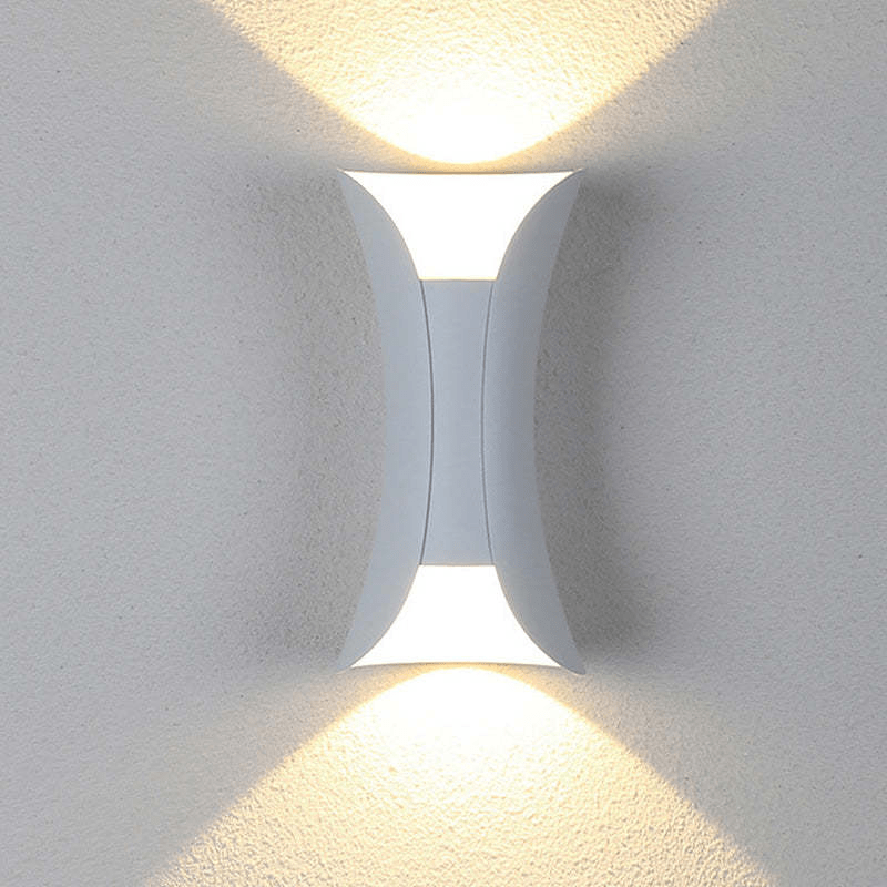 Buiten Waterdichte LED Aluminium Wandlamp