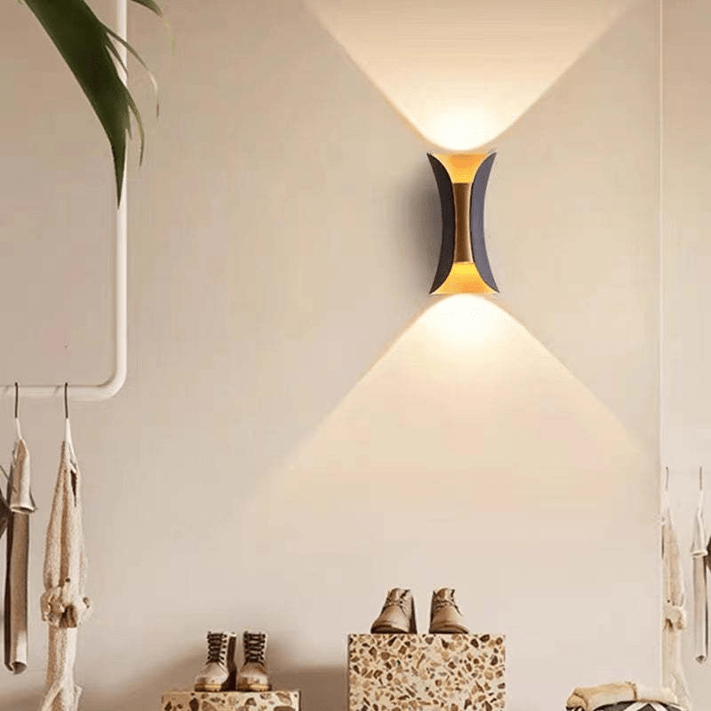 Buiten Waterdichte LED Aluminium Wandlamp