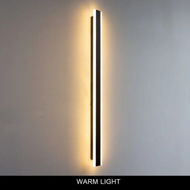 Gestreepte Wandlamp