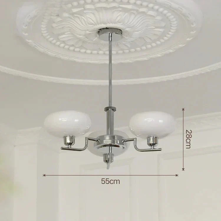 Middeleeuwse Bauhaus kroonluchter
