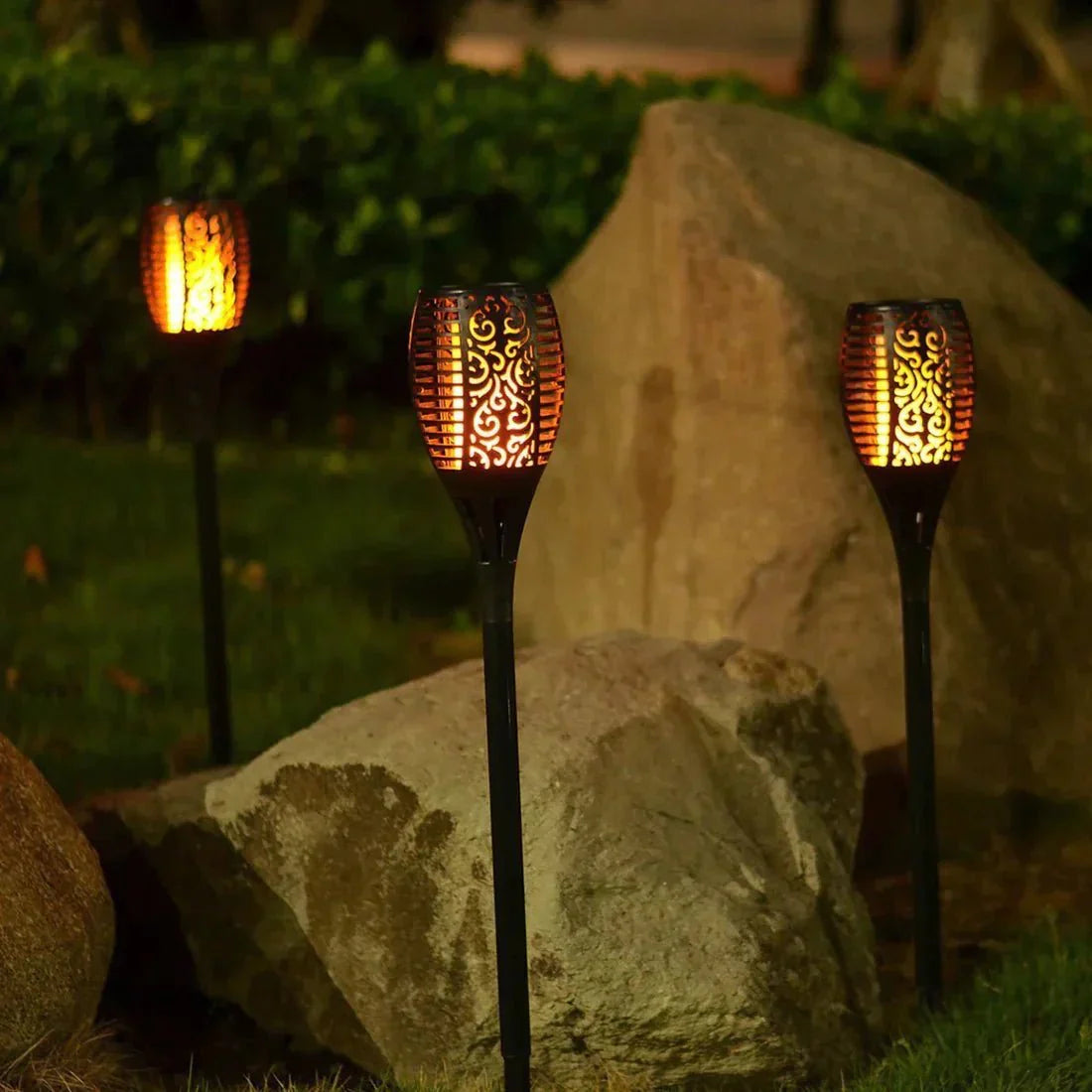 Outdoor Solar Torch (2-pack)