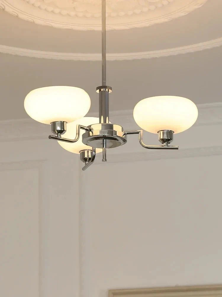 Middeleeuwse Bauhaus kroonluchter