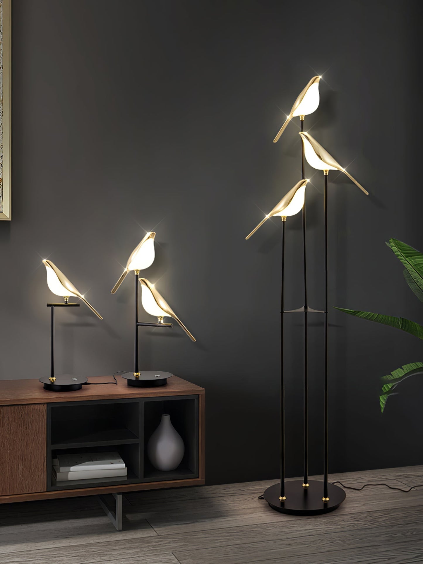 Magpie Perch Fakkellamp Vloerlamp
