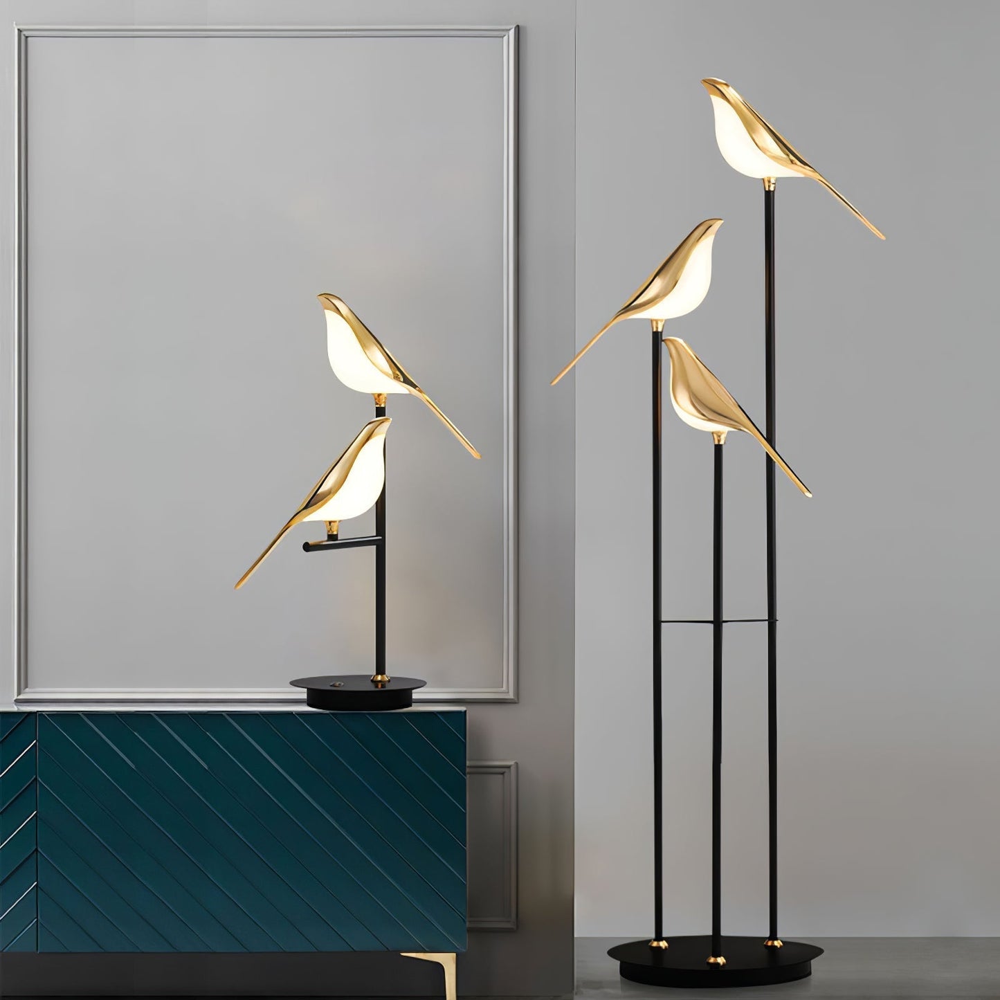 Magpie Perch Fakkellamp Vloerlamp