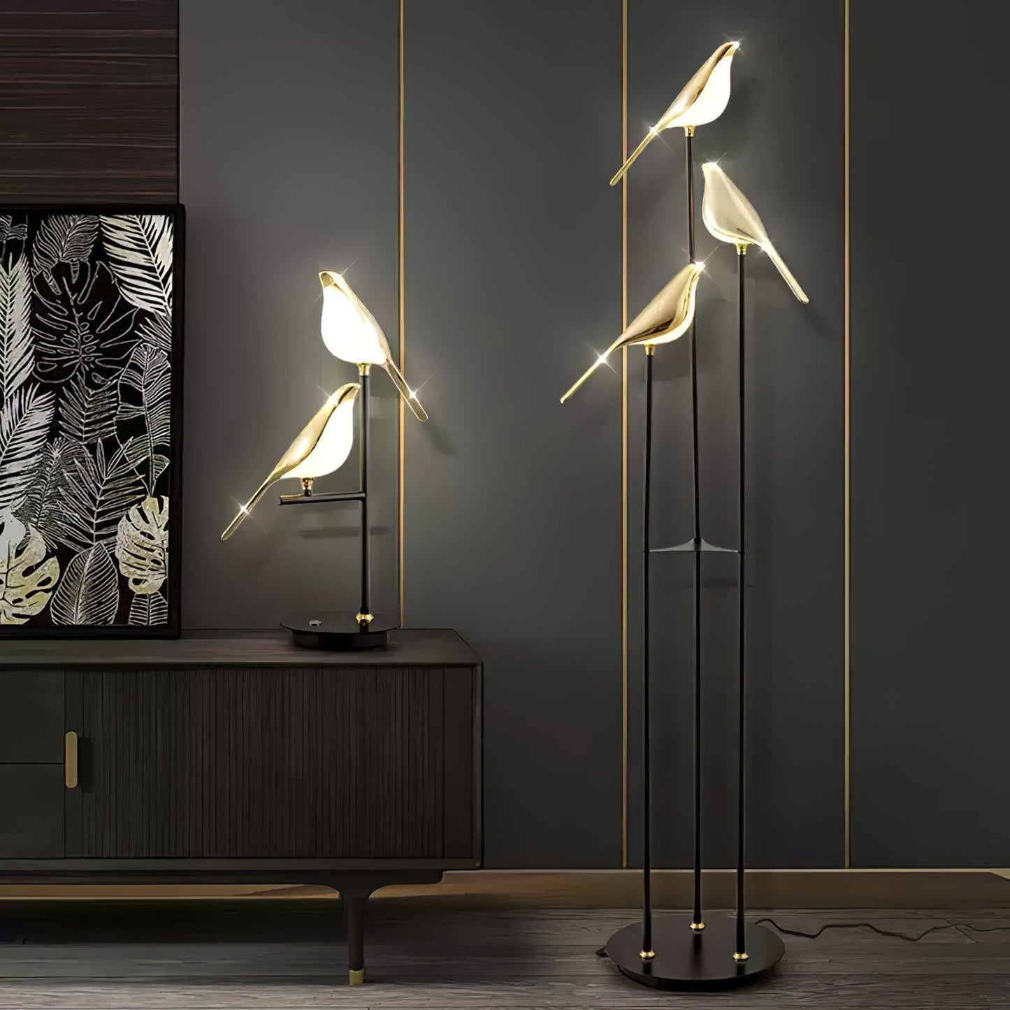 Magpie Perch Fakkellamp Vloerlamp