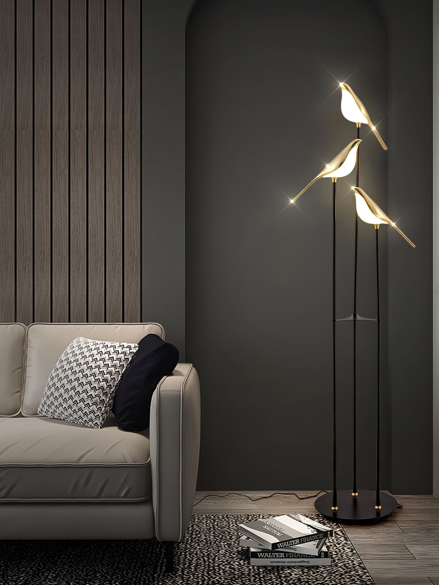 Magpie Perch Fakkellamp Vloerlamp