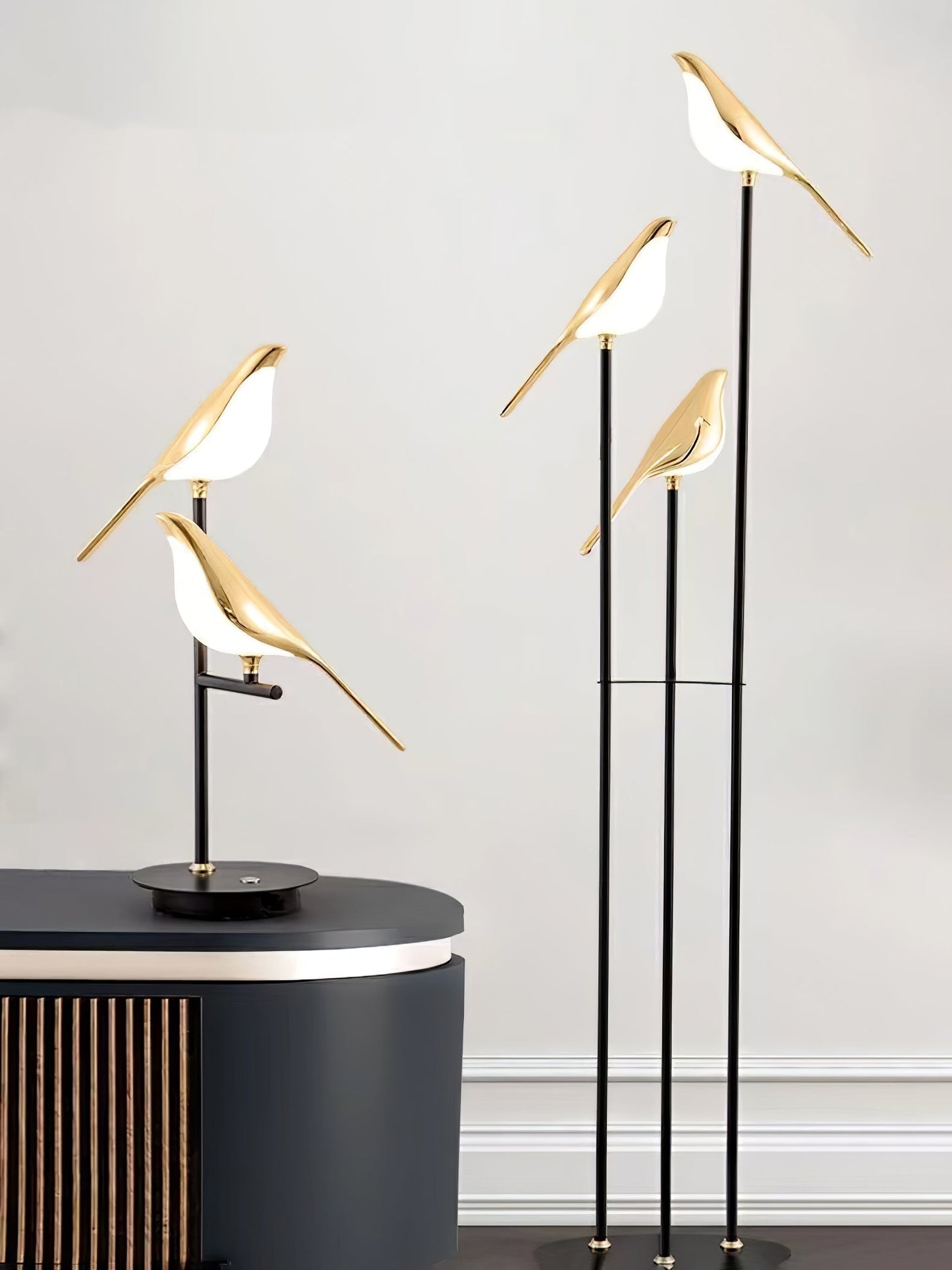 Magpie Perch Fakkellamp Vloerlamp