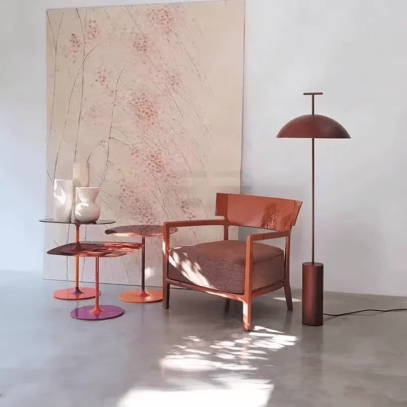 Minimalistische Scandinavische vloerlamp