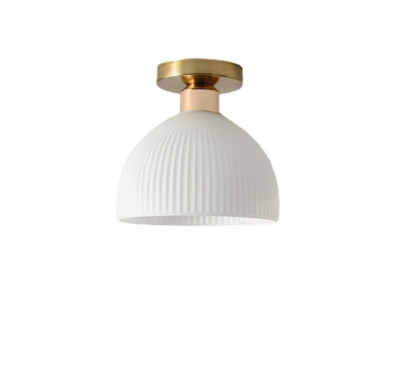Moderne Melk Wit Glazen Plafondlamp