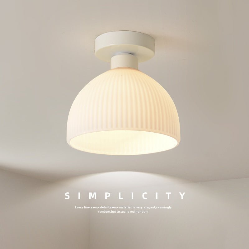 Moderne Melk Wit Glazen Plafondlamp