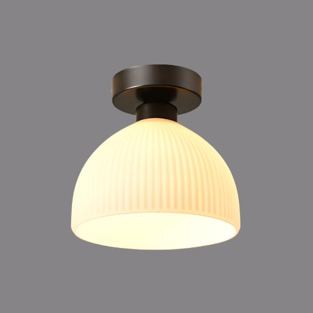 Moderne Melk Wit Glazen Plafondlamp