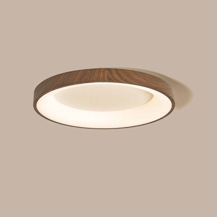 Natuurlijke Houten Plafondlamp