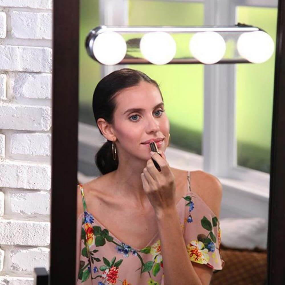 BrightFix | Zuignap Make-up Badkamer Wastafel Licht - LED Spiegel Licht