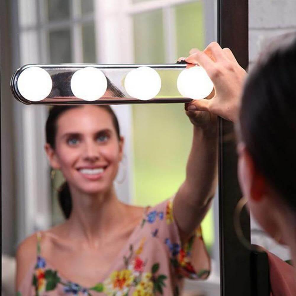 BrightFix | Zuignap Make-up Badkamer Wastafel Licht - LED Spiegel Licht