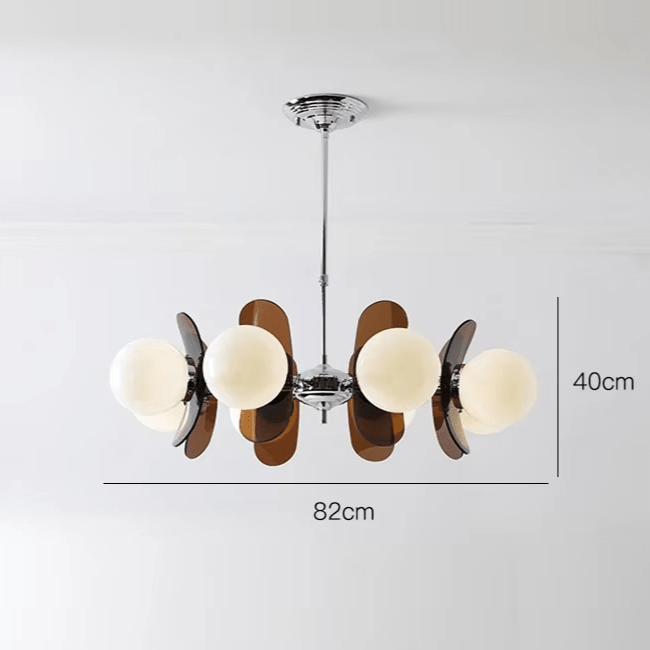Retro Bauhaus kroonluchter
