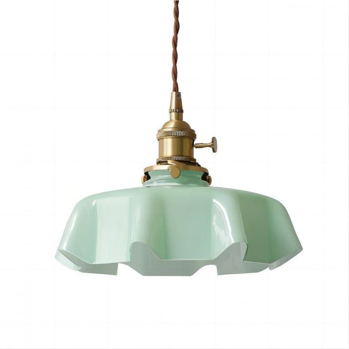 Retro Glazen Bloem Hanglamp
