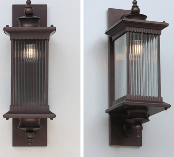 Retro Rechthoekige Buiten Wandlamp
