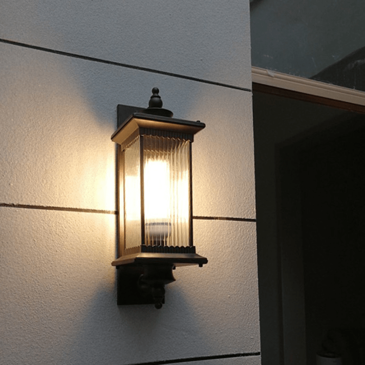 Retro Rechthoekige Buiten Wandlamp