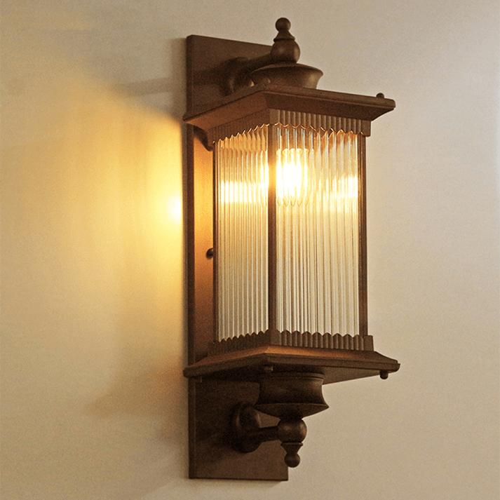 Retro Rechthoekige Buiten Wandlamp