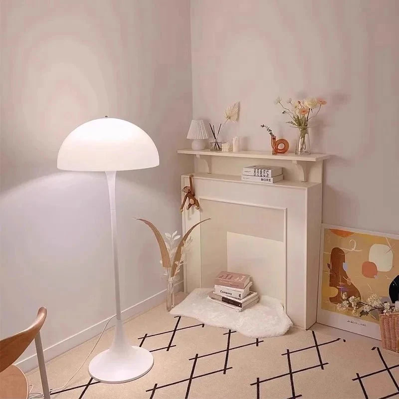 Scandinavisch Deense design LED paddenstoel vloerlamp