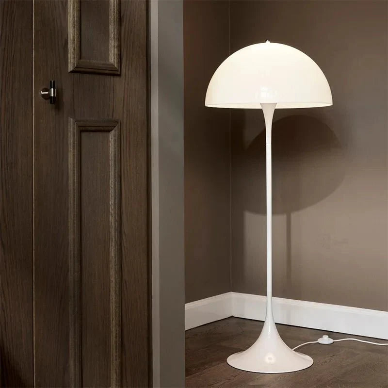 Scandinavisch Deense design LED paddenstoel vloerlamp