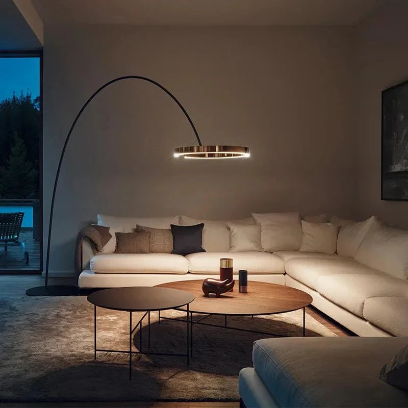 Scandinavische LED design staande lamp