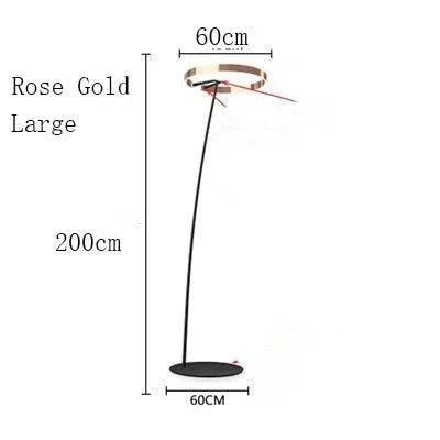 Scandinavische LED design staande lamp