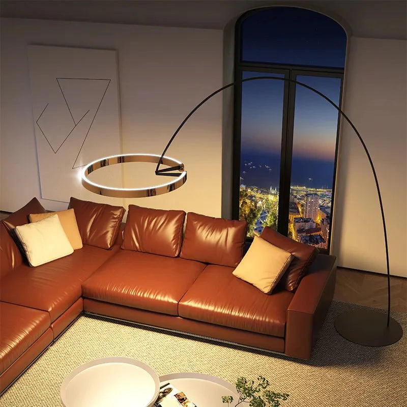 Scandinavische LED design staande lamp