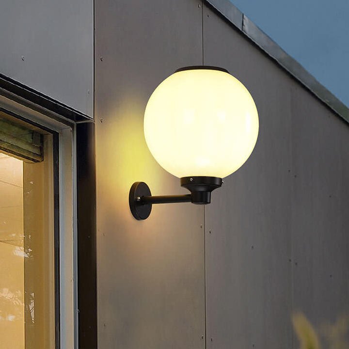 Waterdichte wandlamp op zonne-energie voor buiten