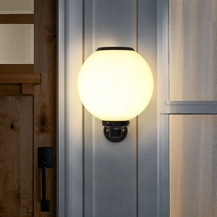 Waterdichte wandlamp op zonne-energie voor buiten