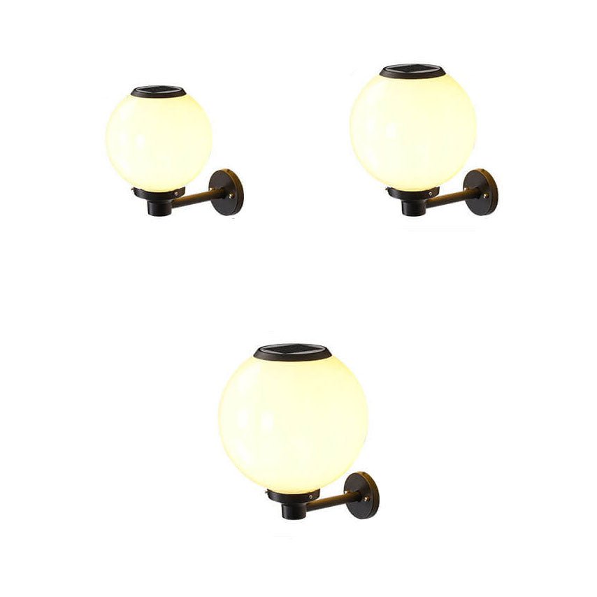 Waterdichte wandlamp op zonne-energie voor buiten