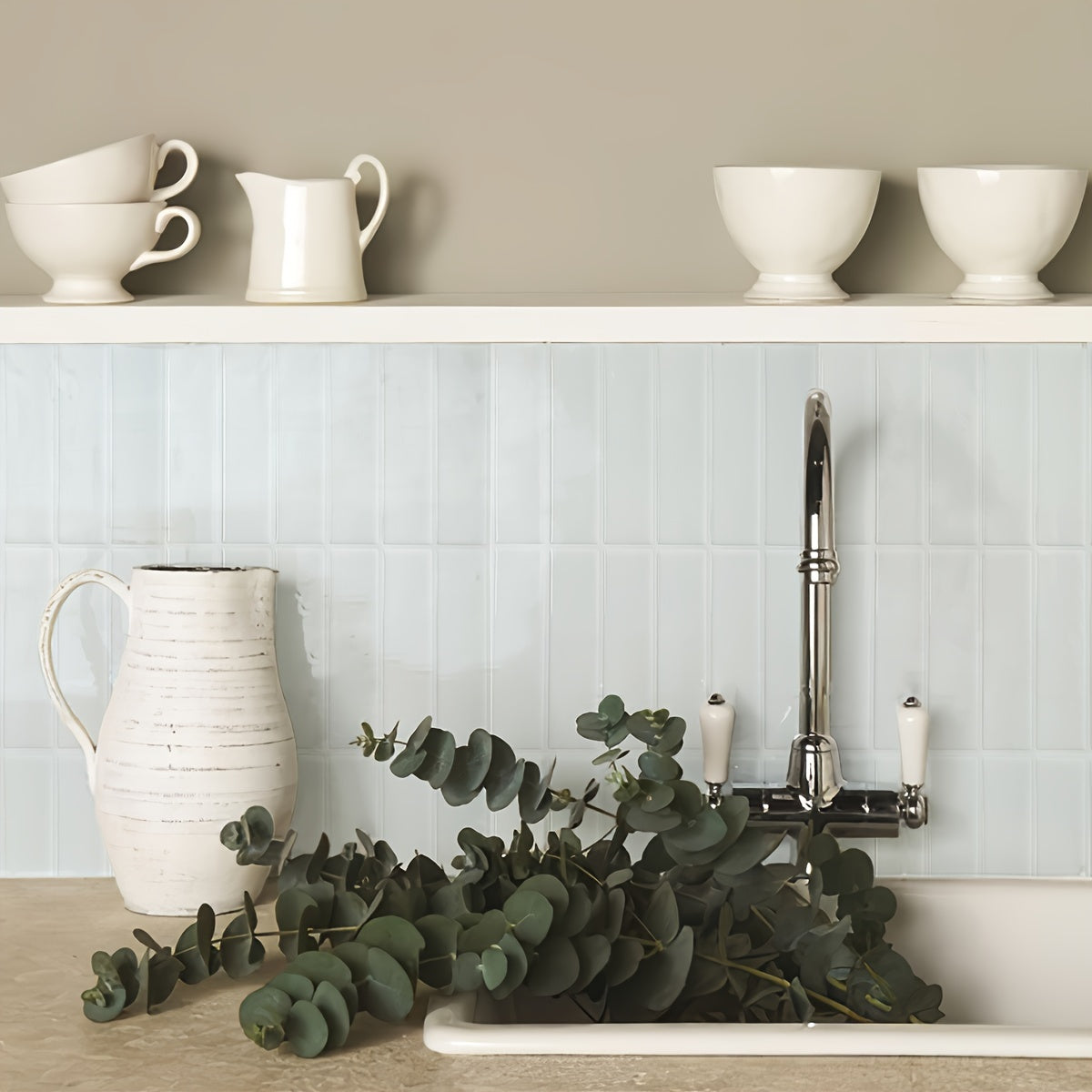 WallTact | 3D Zelfklevende Muurtegels, Waterdicht & Hittebestendig, Verwijderbare Keuken Backsplash, Decoratieve Plakkers voor Thuisdecoratie