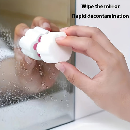 ClaritySponge | Magische reiniger voor streeploze spiegels, kranen, glas en directe vlekverwijdering