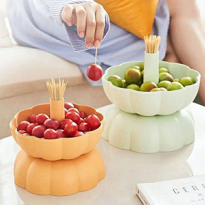 FestiBowl – Pompoen-Vormige Snackschotel voor Stijlvol Serveren