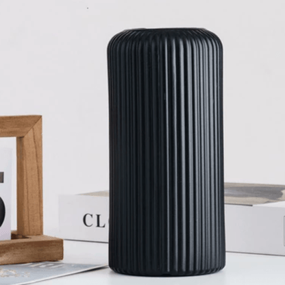 VividLines | Creatieve Gestreepte Vaas voor Woondecoratie
