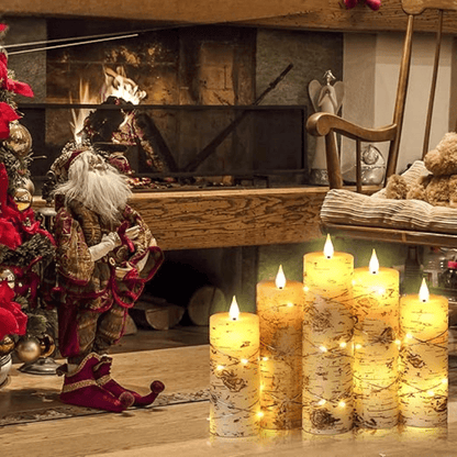 AuraFlame - LED Kaarsen voor een Warme, Realistische Sfeer