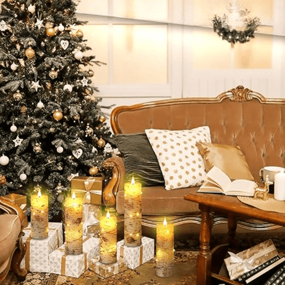 AuraFlame - LED Kaarsen voor een Warme, Realistische Sfeer