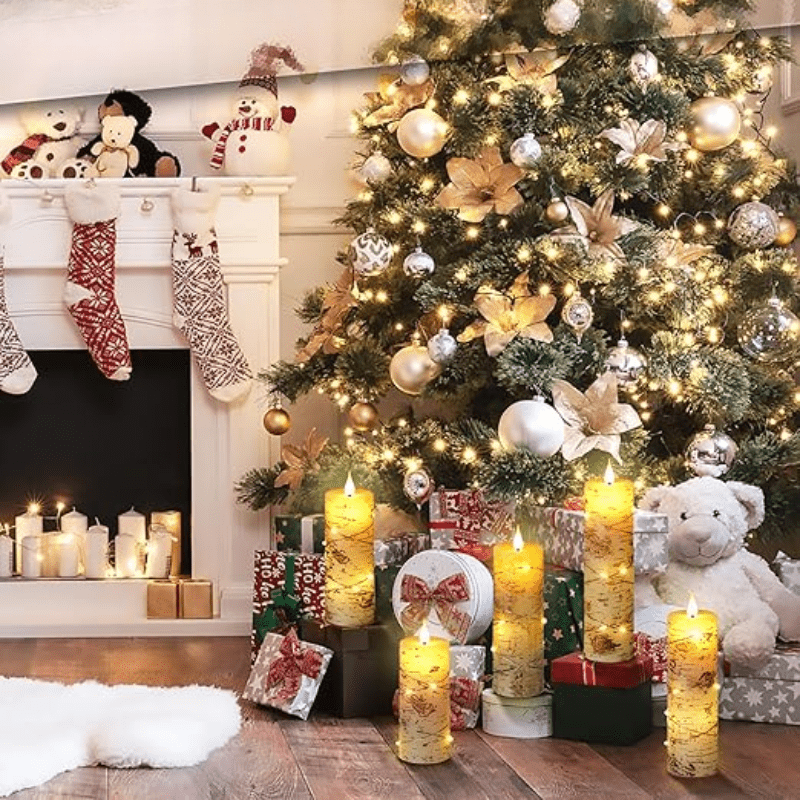 AuraFlame - LED Kaarsen voor een Warme, Realistische Sfeer