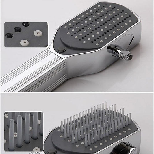 TangleFree Zachte Douchekop – Moeiteloos Ontwarren – Zachte Waterstroom met Geïntegreerde Kam